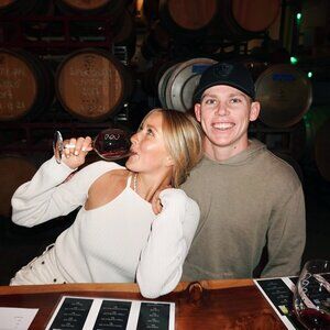 NICHOLAS Luna Cream Rib Knit Racerback Tank Shrug Set S Detachable